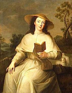 Jean-Baptiste Santerre Portrait de Louise Adeaide d'Orleans Germany oil painting art